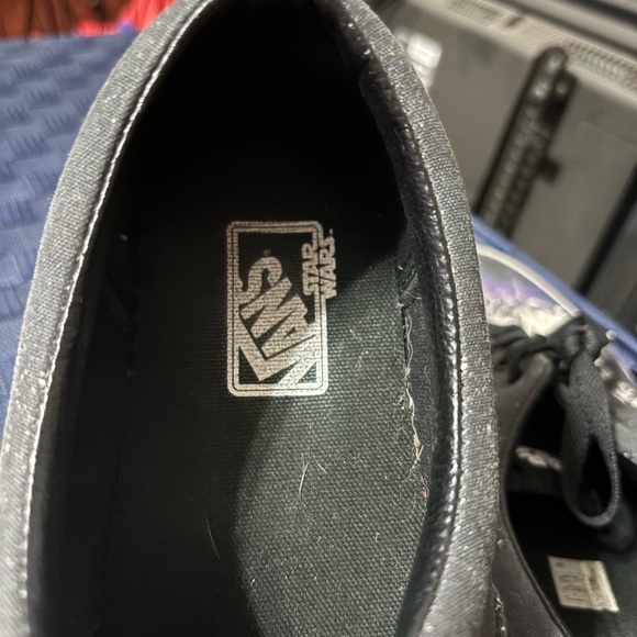 Vans Black and Purple Star Wars Sneakers - Picture 5 of 8